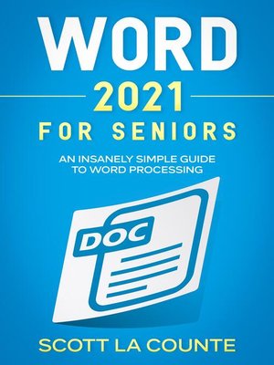 cover image of Word 2021 For Seniors